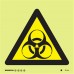 Bio hazard symbol-Photoluminscent 
