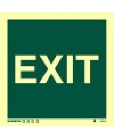 Exit Sign-Photolumincent 